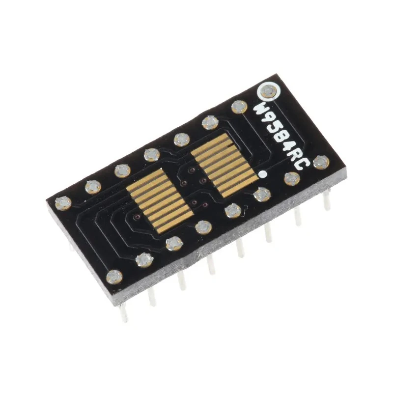 Winslow Straight Through Hole Mount 2.54 mm Pitch QSOP to DIP IC Socket Adapter W9584RC