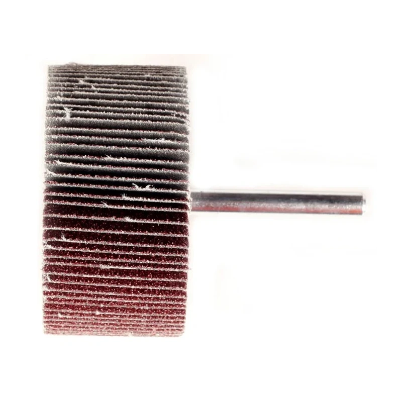 3M Abrasive Wheel Aluminium Oxide Flap Wheel, 60 mm Diameter, P80 Grit, 6 mm Shank, Max Speed 12700rpm FC110075742