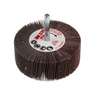 3M 339 Aluminium Oxide Abrasive Flap Wheel 80 mm Diameter P80 Grit FC110075866