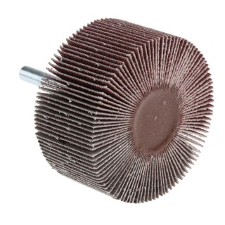 3M Aluminium Oxide Abrasive Flap Wheel 60 mm Diameter 30 mm Face Width P80 Grit FC110075783