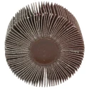 3M Aluminium Oxide Abrasive Flap Wheel 60 mm Diameter 30 mm Face Width P80 Grit FC110075783