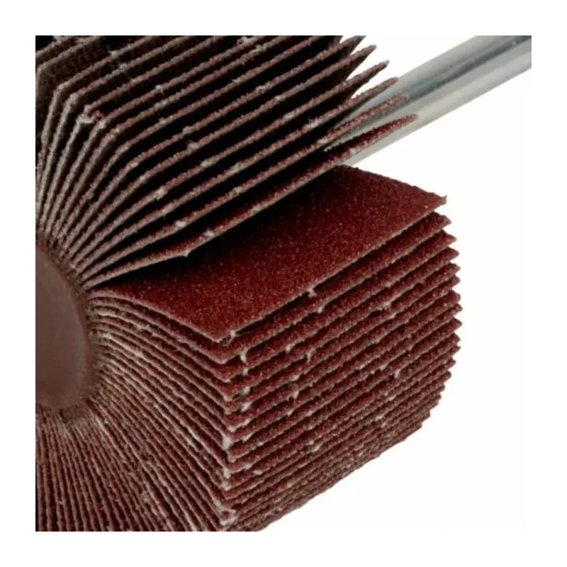 3M Aluminium Oxide Abrasive Flap Wheel 60 mm Diameter 30 mm Face Width P80 Grit FC110075783