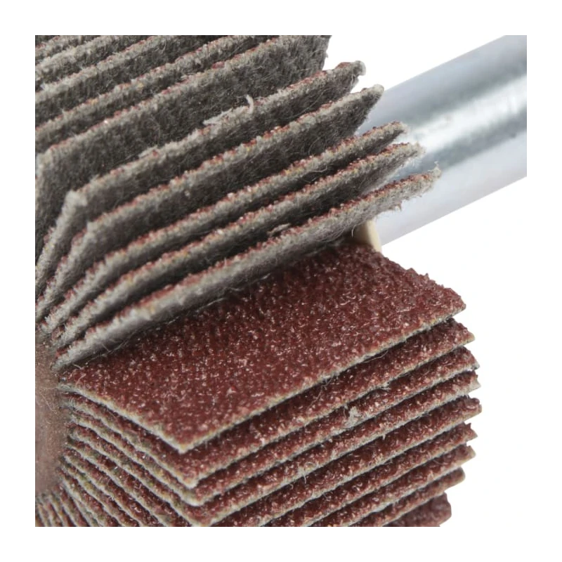 3M Abrasive Wheel Aluminium Oxide Flap Wheel 30 mm Diameter, 15 mm Face Width, P80 Grit, 25400 RPM FC110075536