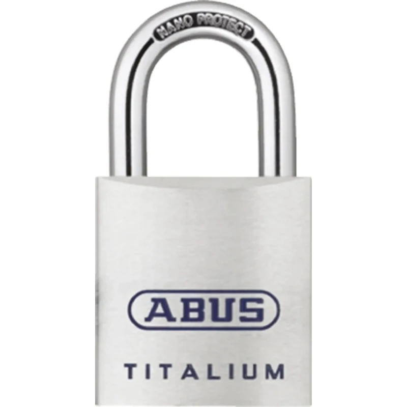 ABUS Weatherproof Titalium Padlock with 7 mm Diameter Shackle and 4 mm Width Body 80TI/40