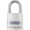 ABUS Weatherproof Titalium Padlock with 7 mm Diameter Shackle and 4 mm Width Body 80TI/40