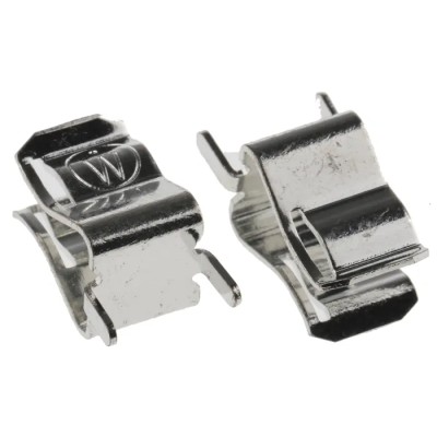Littelfuse Brass Panel Fuse Clip for 6.3 x 32 mm Cartridge Fuse 10207101009