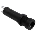 Littelfuse 16A Panel Mount Fuse Holder for 6.3 x 32 mm Fuse, 250V, Thermoplastic Polyamide 66 800 Series 80000000005