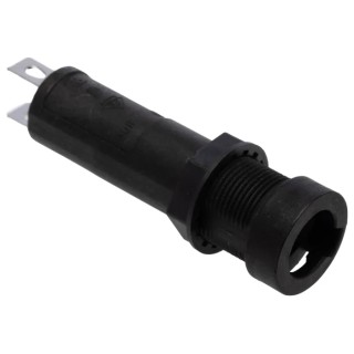 Littelfuse 16A Panel Mount Fuse Holder for 6.3 x 32 mm Fuse, 250V, Thermoplastic Polyamide 66 800 Series 80000000005