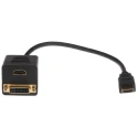 RS PRO HDMI Cable Male DVI-D Dual Link HDMI to Male DVI-D Black 768-4150