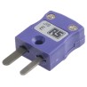 RS PRO Thermocouple Connector Plug 4 mm for Use with Type E Thermocouple JIS Standard 771-8767