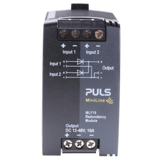 PULS Redundancy Module MiniLine Series MLY10.241, 15W to 100W Switch Mode Power Supply Accessory MLY10.241