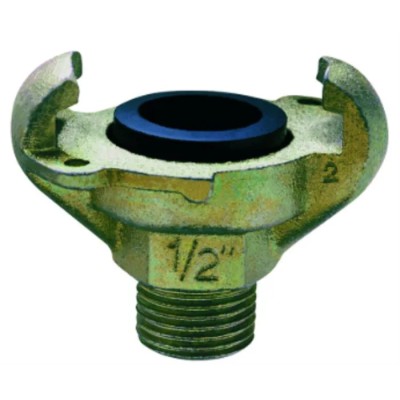 RS PRO Iron Pneumatic Quick Connect Coupling 3/4 in Male G Universal 773-0593