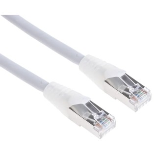 RS PRO Cat6a Shielded Low Smoke Zero Halogen Ethernet Cable RJ45 Male to RJ45 Male, 10 m, 30V Cat6a