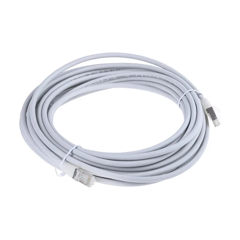 RS PRO Cat6a Shielded Low Smoke Zero Halogen Ethernet Cable RJ45 Male to RJ45 Male, 10 m, 30V Cat6a