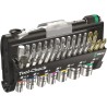 Wera 1/4 in Hex Phillips, Pozidriv, Slotted, Torx Ratchet Bit Set 170mm Length 05073220001