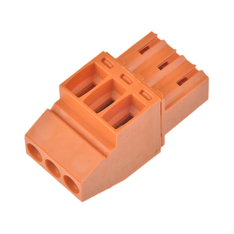 Weidmüller BL Series Pluggable Terminal Block 3-Contact, 3.5 mm Pitch, 1 Row, Screw Connection, 320V, 12A, Orange 1638560000