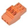 Weidmüller BL Series Pluggable Terminal Block 3-Contact, 3.5 mm Pitch, 1 Row, Screw Connection, 320V, 12A, Orange 1638560000