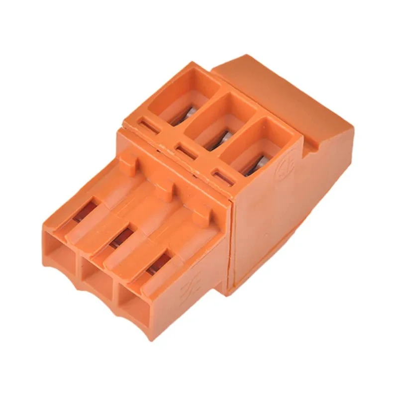 Weidmüller BL Series Pluggable Terminal Block 3-Contact, 3.5 mm Pitch, 1 Row, Screw Connection, 320V, 12A, Orange 1638560000
