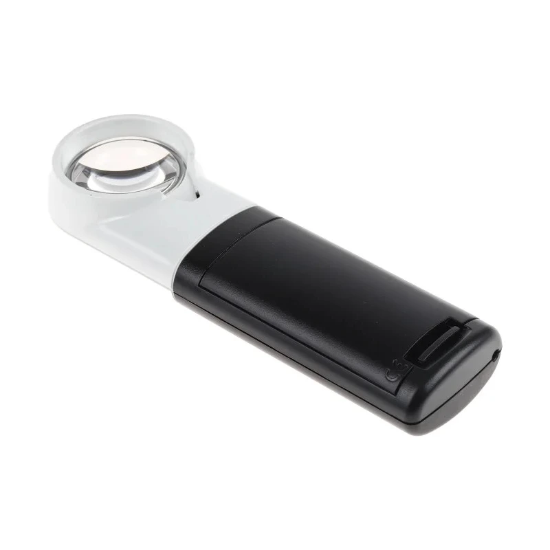 Eschenbach Illuminated Magnifier, 12X Magnification, 35 mm Diameter 151112