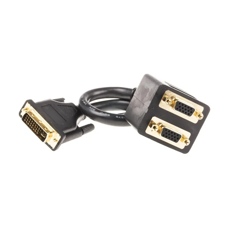 RS PRO Video Female VGA Straight DVI-D AV Adapter 768-4163