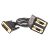 RS PRO Video Female VGA Straight DVI-D AV Adapter 768-4163