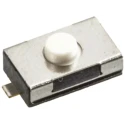 Wurth Elektronik White Tactile Switch SPST 50mA 12 V dc Surface Mount 0.8 mm Actuator 434111025826