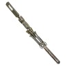 TE Connectivity Male Solder Circular Connector Contact, Contact Size 16 AWG, Wire Size 12, 16 AWG, 250V, 13A, Brass 202236-5