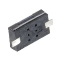 Wurth Elektronik Black Tactile Switch, SPST Momentary 50mA 12 V dc, Surface Mount, 0.8mm Actuator Length 434121025816