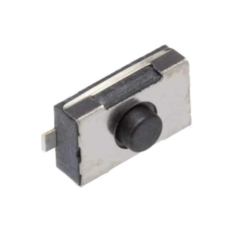 Wurth Elektronik Black Tactile Switch, SPST Momentary 50mA 12 V dc, Surface Mount, 0.8mm Actuator Length 434121025816