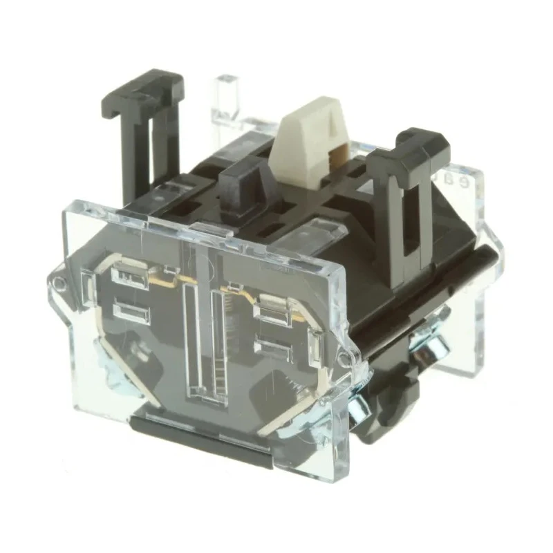 EAO Push Button Contact Block 500V 2 NO Screw Terminal 10A 29x37x23mm 704.910.4FS