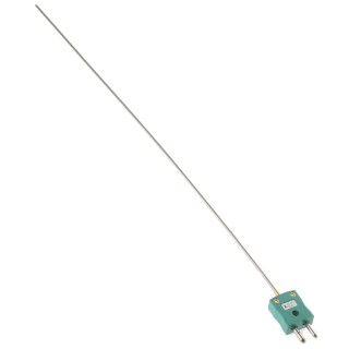RS PRO Type K Mineral Insulated Thermocouple 3 mm Probe Diameter, 500 mm Length, Stainless Steel Probe, Plug 787-7793