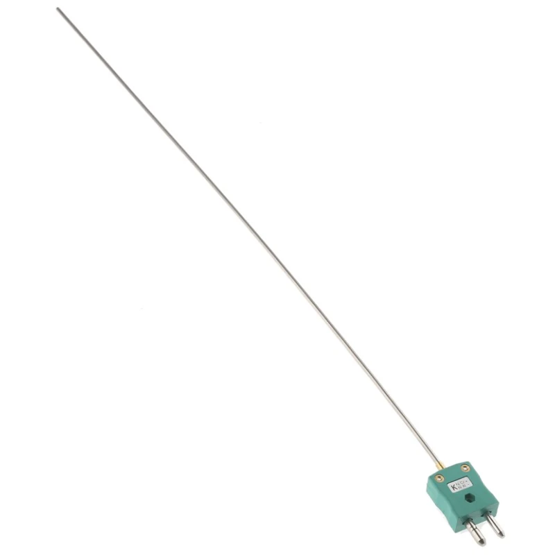 RS PRO Type K Mineral Insulated Thermocouple 3 mm Probe Diameter, 500 mm Length, Stainless Steel Probe, Plug 787-7793