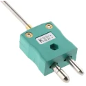RS PRO Type K Mineral Insulated Thermocouple 3 mm Probe Diameter, 500 mm Length, Stainless Steel Probe, Plug 787-7793