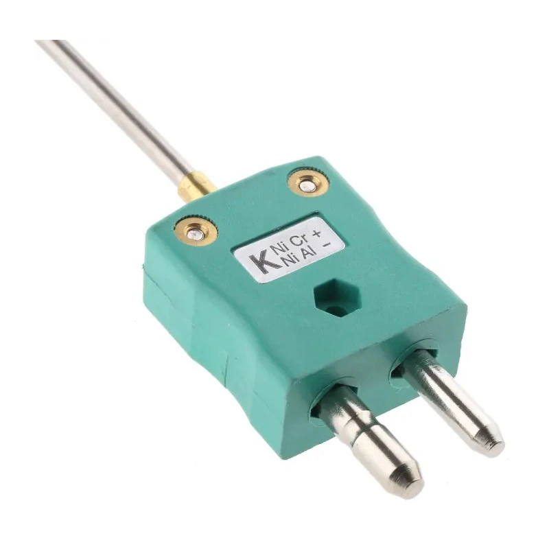 RS PRO Type K Mineral Insulated Thermocouple 3 mm Probe Diameter, 500 mm Length, Stainless Steel Probe, Plug 787-7793