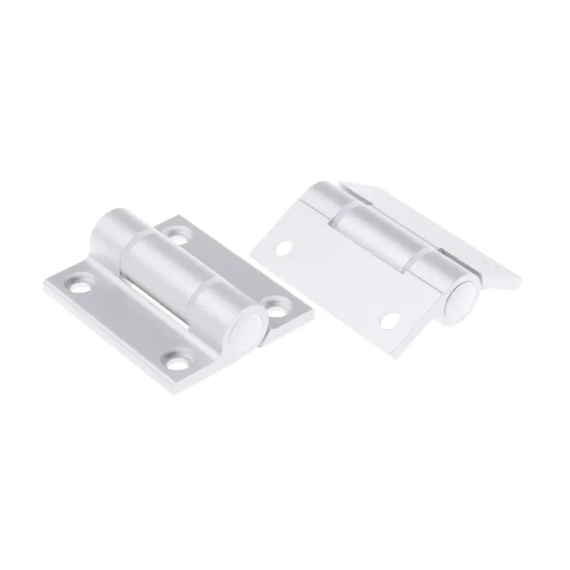 RS PRO Anodised Aluminium Butt Hinge with Fixed Pin, Screw Fixing, 65 mm x 55 mm x 4.5 mm 770-3009