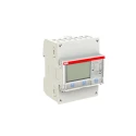 ABB 3 Phase Transformer Connected LCD Energy Meter, B24 Series, 1% Accuracy, 97x70x65mm Depth 2CMA100178R1000 B24 112-100
