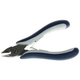 ideal-tek Semi-Flush ESD Safe Side Cutter Steel Jaw 16mm 130mm Length ISO 5745 25.E5160.CRBG