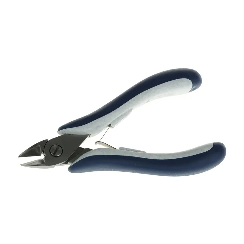 ideal-tek Semi-Flush ESD Safe Side Cutter Steel Jaw 16mm 130mm Length ISO 5745 25.E5160.CRBG