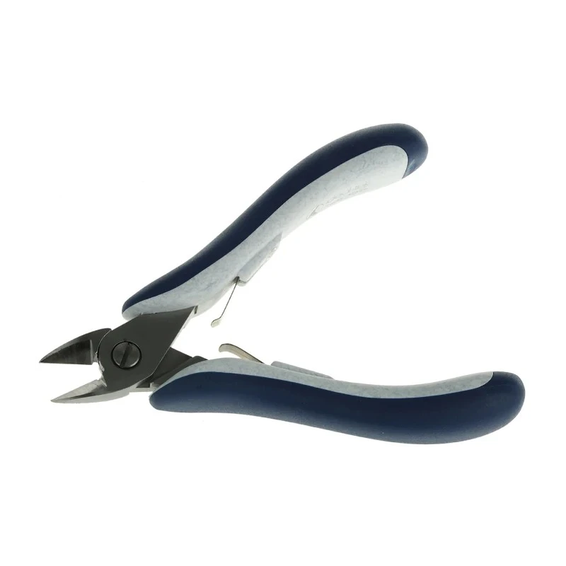 ideal-tek Semi-Flush ESD Safe Side Cutter Steel Jaw 16mm 130mm Length ISO 5745 25.E5160.CRBG