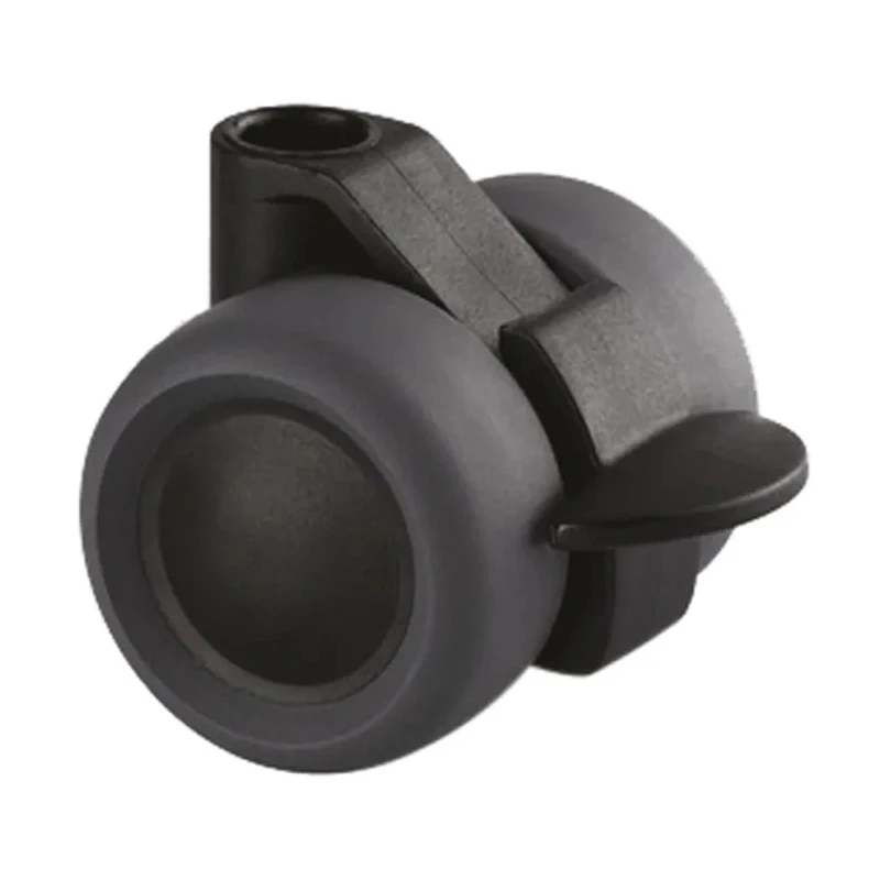 Tente Swivel Castor Wheel 40 kg Load Capacity 40 mm Diameter Thermoplastic Rubber 5925PJI040L51-10 HIGH