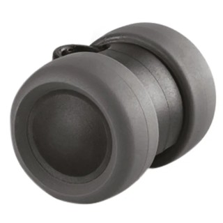 Tente Swivel Castor Wheel 40 mm Diameter, 40 kg Load Capacity, Thermoplastic Rubber, Plain Bearing 5920PJI040L51-10 LOW