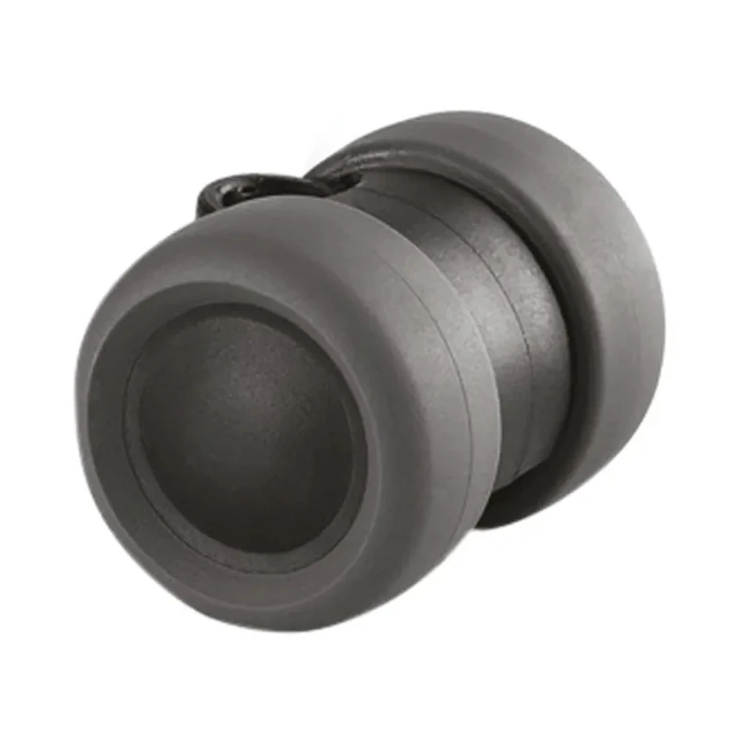 Tente Swivel Castor Wheel 40 mm Diameter, 40 kg Load Capacity, Thermoplastic Rubber, Plain Bearing 5920PJI040L51-10 LOW