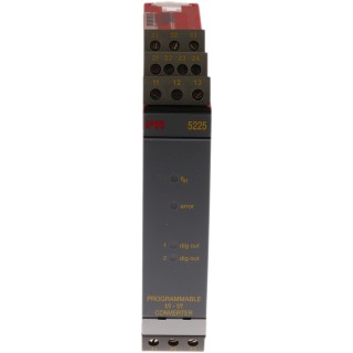 PR Electronics 5200 Series Universal Transmitter Frequency Input, Relay, Current, Voltage Output 19.2V dc, 28.8V dc 5225A2