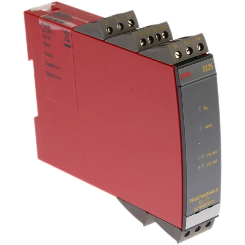 PR Electronics 5200 Series Universal Transmitter Frequency Input, Relay, Current, Voltage Output 19.2V dc, 28.8V dc 5225A2