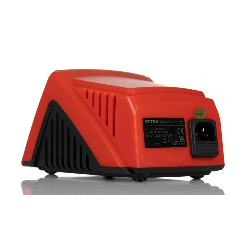 RS PRO Soldering Station 90W, 220V, LCD Display, ESD Safe, Temperature Range 100-500°C 799-8941