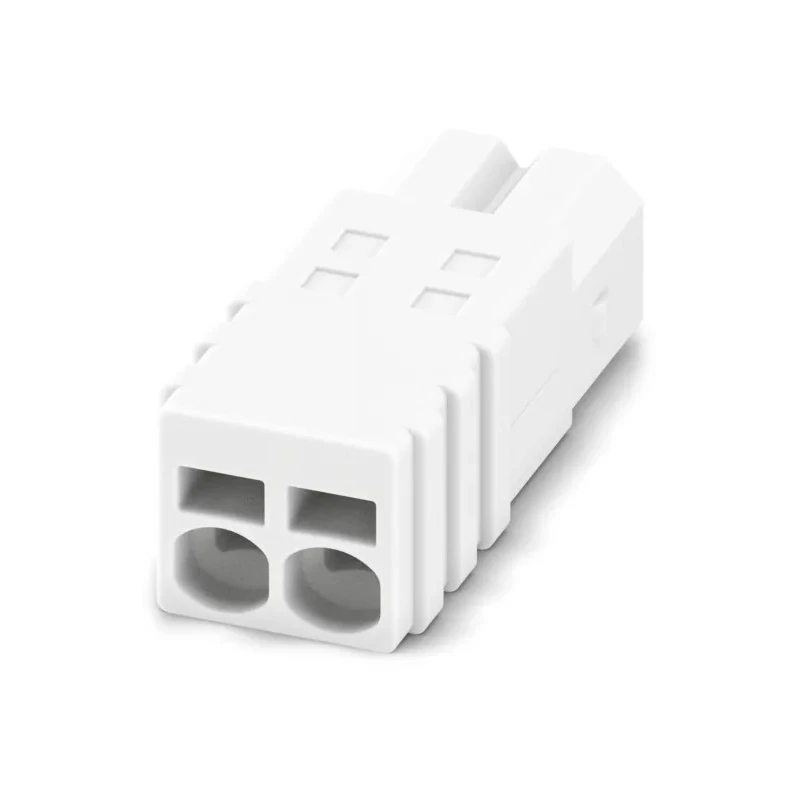 Phoenix Contact Pluggable Terminal Block 2-Contact 2.5 mm Pitch 6A 250V PTSM 0.5/2-P-2.5 WH 1704853