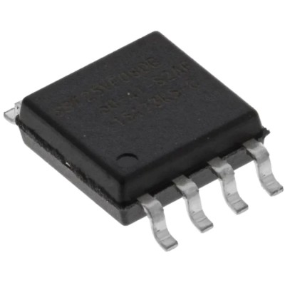 Microchip Split Gate 8 MB SPI Flash Memory 8-Pin SOIC SST25VF080B-50-4I-S2AF
