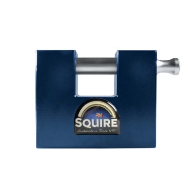 Squire Weatherproof Steel Padlock with 12 mm Hardened Boron Alloy Shackle and 8mm Body RS WS75S