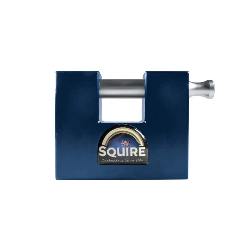 Squire Weatherproof Steel Padlock with 12 mm Hardened Boron Alloy Shackle and 8mm Body RS WS75S