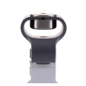 Huco Flexible Coupler 54 mm Diameter, 56 mm Length, 6 mm Bore A and B, Steel, Set Screw Style, Model 047.30.2222.RS